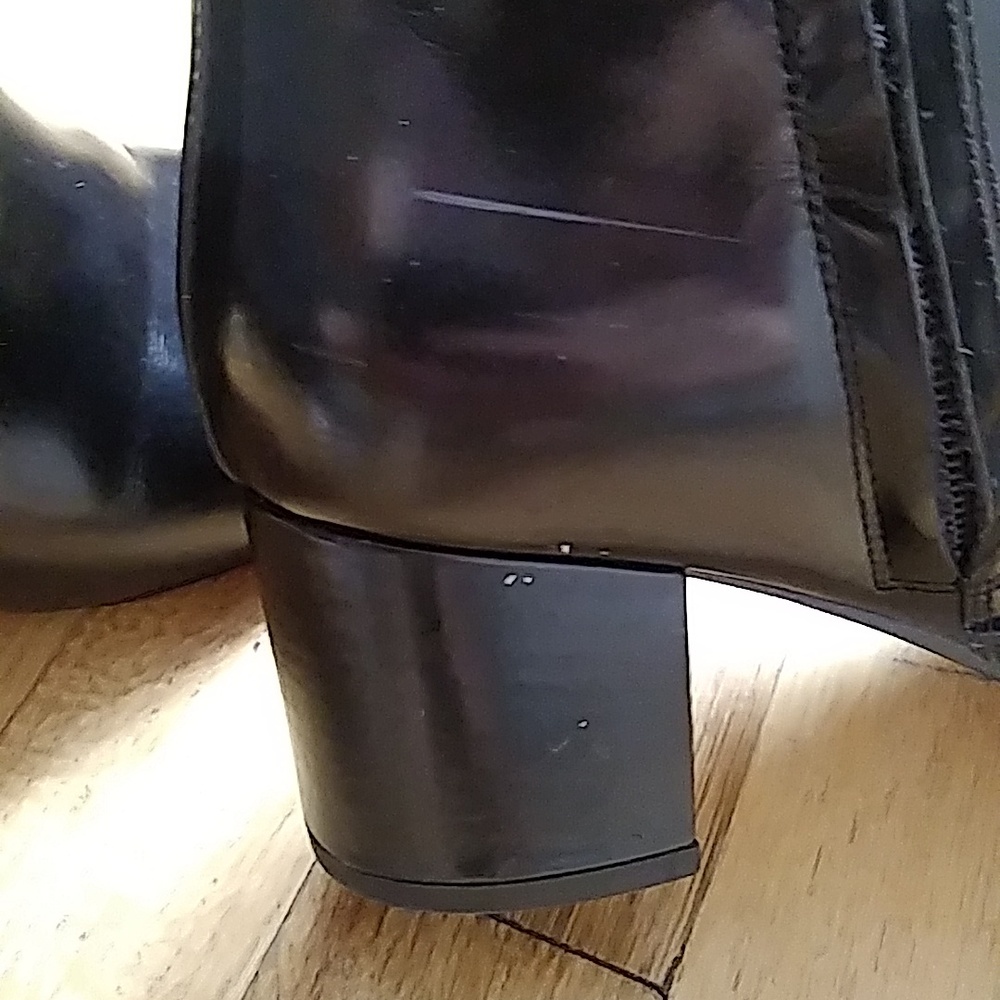 Coach Juliet Ankle G2823 Black Zip Closure Size 6.5 - Picture 10 of 16